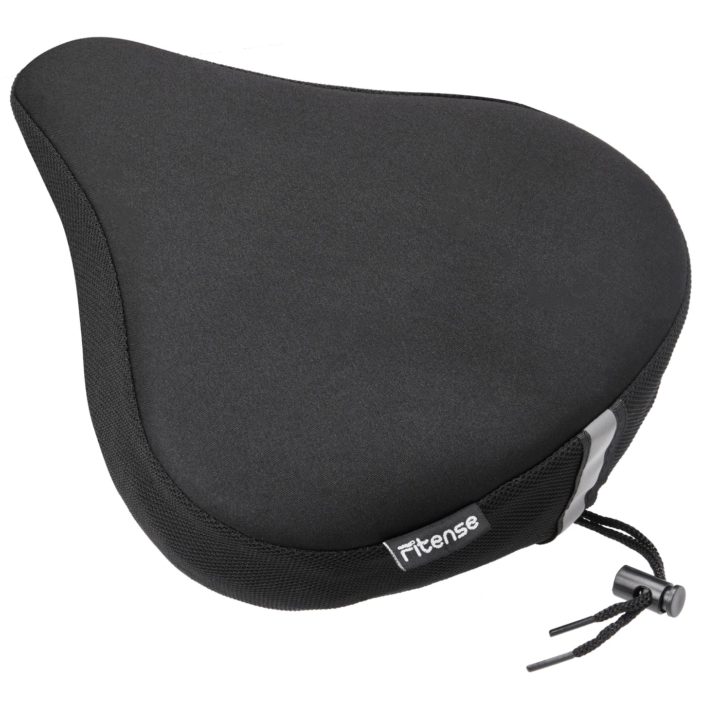 Bike Seat Cushion - Padded Gel Bike Seat Cover for Men & Women, Extra Padding Bicycle Saddle fit with Peloton/Spin Stationary Exercise/Mountain Road Cycling Bike