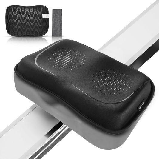 Fitense Rowing Machine Seat Cushion for The Concept 2 Rowing Machine with Extra Sports Headband, Memory Foam Row Machine Pad-Compatible with Concept 2 Rower, Recumbent Stationary Bike, Watter Rower
